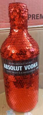 Absolut Vodka flesdeksel met rode glitter, Ophalen of Verzenden, Zo goed als nieuw