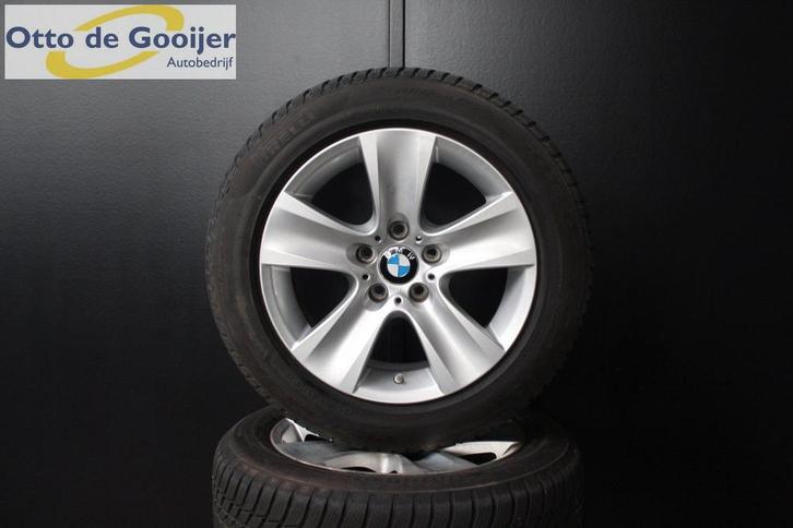 Originele BMW 5 Serie Velgen 17 Inch Winterbanden 7MM RUNFLA, Autos : Pièces & Accessoires, Pneus & Jantes, Pneus et Jantes, Pneus hiver
