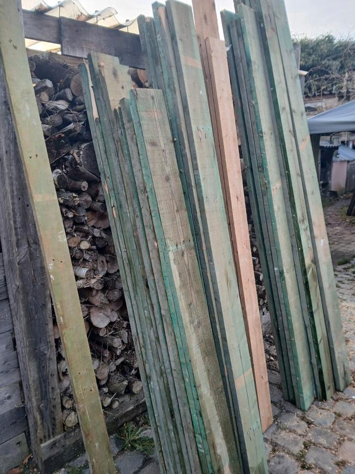 Hout/ balken/ planken, Tuin en Terras, Palen, Balken en Planken, Balken, Ophalen