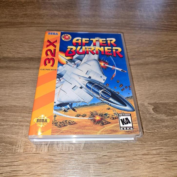 After Burner Sega 32X Game Case, Games en Spelcomputers, Games | Sega, Zo goed als nieuw, Verzenden
