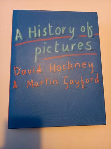 Boek "A history of pictures" - David Hockney beschikbaar voor biedingen