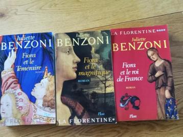 Juliette BENZONI - 3 livres - français - également séparés, Enlèvement ou Envoi, Comme neuf, Benzoni, Fiction
