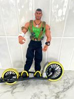 Actionman met skate board, Kinderen en Baby's, Speelgoed | Actiefiguren, Ophalen of Verzenden