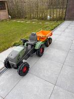 Rolly toys fendt traktor met joskin kipkar, Kinderen en Baby's, Speelgoed | Buiten | Skelters, Gebruikt, Met kar of aanhanger