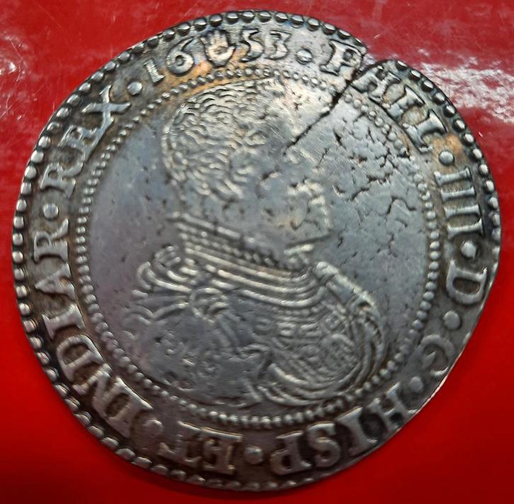 Dukaton 1653 Antwerpen, Postzegels en Munten, Munten | België, Losse munt, Zilver, Zilver, Ophalen of Verzenden