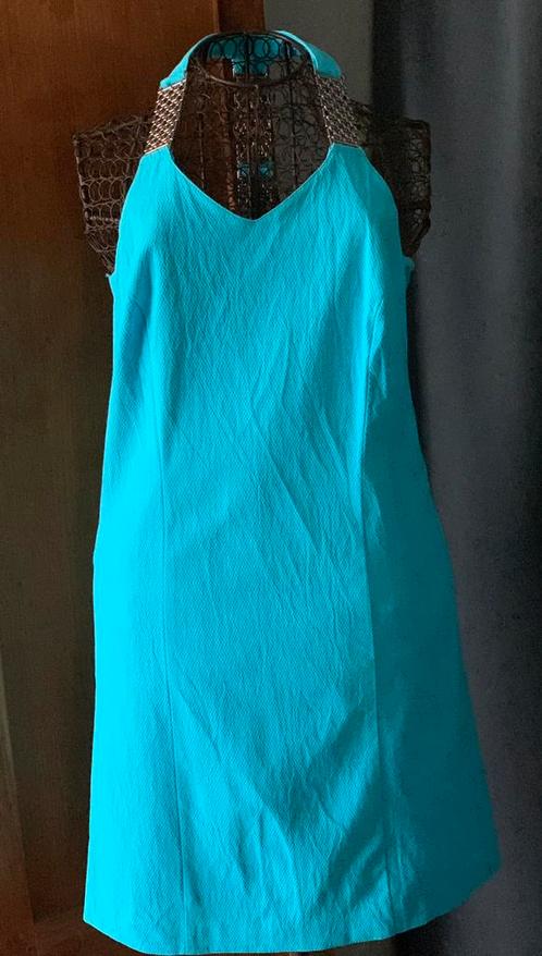 Caroline Biss Top jurk in Turquoise 38 Nieuwstaat, Kleding | Dames, Jurken, Zo goed als nieuw, Maat 38/40 (M), Overige kleuren