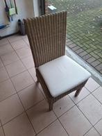 rieten stoelen, Huis en Inrichting, Stoelen, Ophalen, Riet, Bruin, Zo goed als nieuw