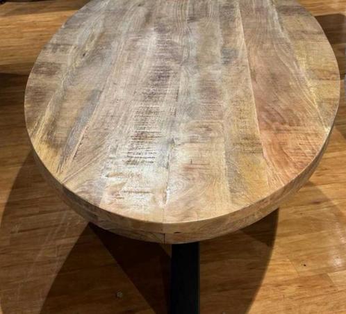 Mangohout tafel 210 cm nieuw, Huis en Inrichting, Tafels | Salontafels, Nieuw, Ovaal, Ophalen