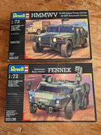 2x bouwdoos Revell militaire voertuigen 1:72, Hobby en Vrije tijd, Ophalen of Verzenden, Nieuw, 1:50 of kleiner, Revell