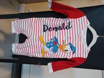 Pyjamaatje Donald Duck maat 68 beschikbaar voor biedingen