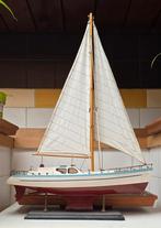 Miniatuur Zeilboot, Hobby en Vrije tijd, Modelbouw | Boten en Schepen, Ophalen