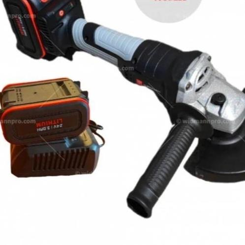 Haakse slijper met 2x accu en 1x lader, Auto diversen, Autogereedschap, Nieuw, Ophalen of Verzenden