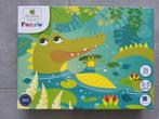 Puzzel crocodile 36 stukken, Enfants & Bébés, Jouets | Puzzles pour enfants, Comme neuf, 10 à 50 pièces, 4 à 6 ans, Enlèvement ou Envoi