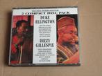 2CD  DUKE ELLINGTON - DIZZY GILLESPIE -2CD, Ophalen of Verzenden