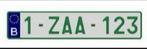 Z-platen /Keuring voor verkoop /verplaatsing, Auto diversen, Auto-accessoires, Ophalen, Zo goed als nieuw