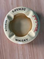 Asbak keramiek Scotch Whisky “ white label “ Dewar’s, Verzamelen, Verzenden, Zo goed als nieuw, Asbak