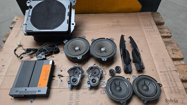 Speakers set Harman Kardon BMW 3 serie E46 Cabrio 6512838006, Auto diversen, Autoradio's, Ophalen of Verzenden