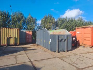 Haakarm container 22m3 kabelsysteem nch kraanhals optrekcont beschikbaar voor biedingen
