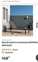 2 x Naterial Aquila Chaise Longue Neuf, Ophalen of Verzenden, Nieuw