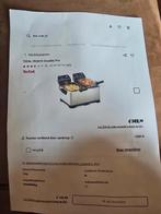 Frituurpan TEFAL FR3610 Double Pro nieuw in de doos, Elektronische apparatuur, Ophalen, Zo goed als nieuw