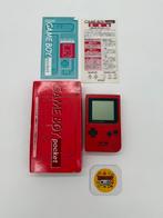 Nintendo Game Boy Pocket Console Portable Red MGB-001 CIB, Enlèvement ou Envoi, Utilisé, Game Boy Pocket, Avec housse de protection ou sac