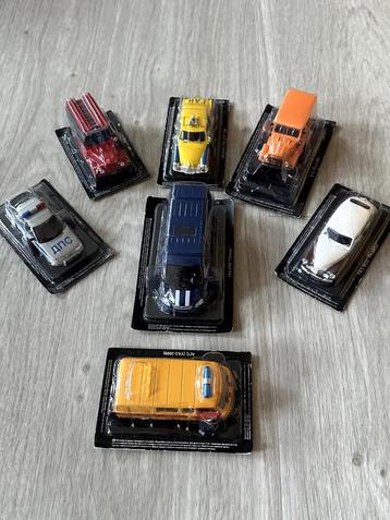 Collectie van 7 nieuwe RUSSISCHE voertuigen 1/43 40€ beschikbaar voor biedingen