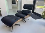 Eames lounge chair + ottoman - replica, Huis en Inrichting, Ophalen, Metaal, Eenpersoons, Vintage