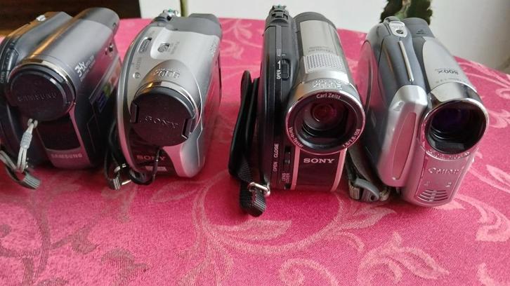 Sony canon camcordercamera op dvd naar keuze 60e, Audio, Tv en Foto, Videocamera's Digitaal, Zo goed als nieuw, Camera, DVD, Sony