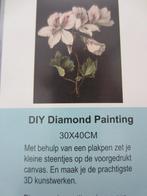 Diamond painting Bloemenschilderij, Hobby en Vrije tijd, Knutselen, Nieuw, Ophalen of Verzenden