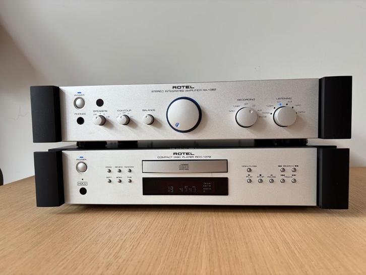 Rotel RA-1062 versterker en RCD-1072 cd-speler, Audio, Tv en Foto, Stereoketens, Overige merken, Losse componenten, Ophalen