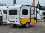 ✅CARAVAN - PIXEL - GEEL - ALKO - NIEUW - 440KG - 2PERSOONS, Caravans en Kamperen, 75 kg, Tot en met 2, Bedrijf, Treinzit