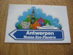 Oude Sticker Antwerpen Musea Zoo Flandria , Verzamelen, Nieuw, Bedrijf of Vereniging, Ophalen of Verzenden