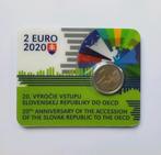 Slovaquie 2 euro 2020 BU - OCDE, Timbres & Monnaies, Monnaies | Europe | Monnaies euro, Slovaquie, Enlèvement ou Envoi
