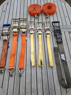 Set zeer sterke spanbanden, spanriemen, Ophalen