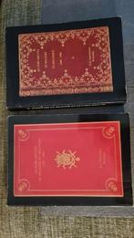2 volumes 4 siècles de reluire boekbinden Belgique Speekaert, Enlèvement ou Envoi