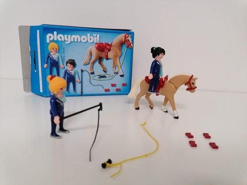 Playmobil 6933 Voltigeteam met paard, Kinderen en Baby's, Speelgoed | Playmobil, Zo goed als nieuw, Complete set, Ophalen of Verzenden