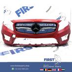 W156 BUMPER GLA AMG VOORBUMPER + DIAMOND GRIL ROOD WIT ZWART