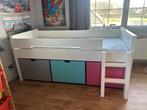 Bopita bed met laden en trede, Kinderen en Baby's, Kinderkamer | Bedden, Ophalen, Gebruikt, 100 cm of meer, Hoogslaper of Stapelbed