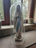 Oud mariabeeld onder stolp, Antiek en Kunst, Ophalen of Verzenden