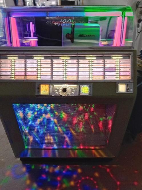 Zeldzame Jukebox Seeburg met zichtbaar mechanisme Vinyl 33 r, Verzamelen, Automaten | Jukeboxen, Seeburg, Ophalen of Verzenden