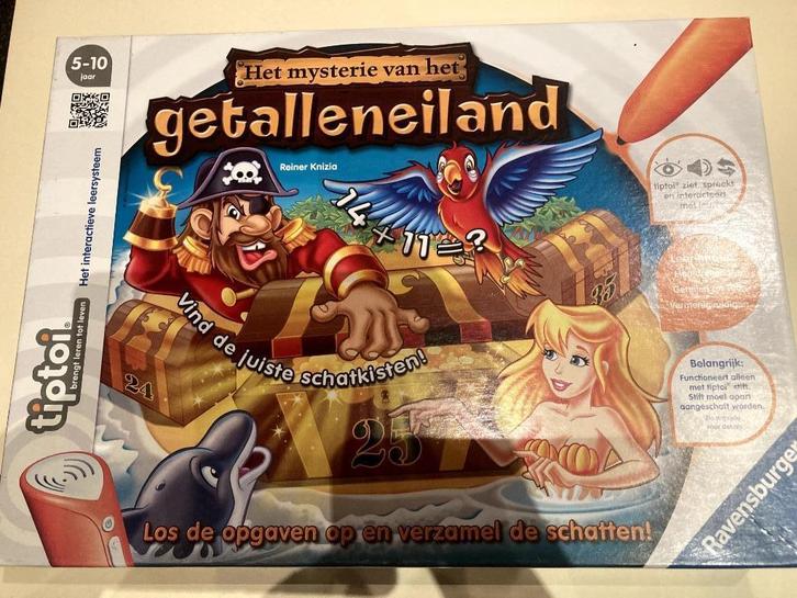 TipToi Het mysterie van het getalleneiland, Kinderen en Baby's, Speelgoed | Educatief en Creatief, Gebruikt, Rekenen, Ophalen