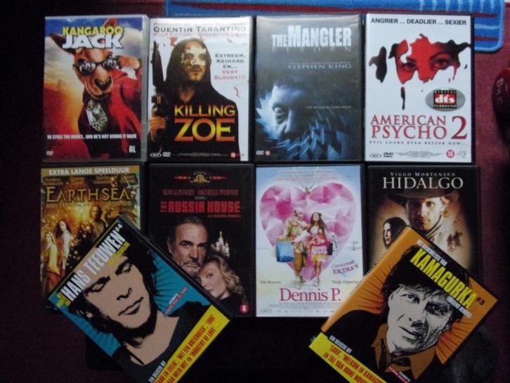 10 dvd's allerlei samen, Cd's en Dvd's, Dvd's | Overige Dvd's, Gebruikt, Ophalen