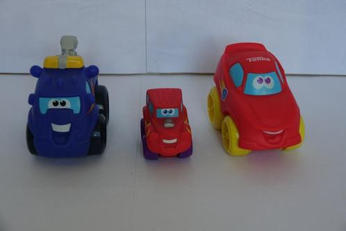 Tonka autootjes : takelwagen en racewagens, Kinderen en Baby's, Speelgoed |Speelgoedvoertuigen, Gebruikt, Ophalen of Verzenden