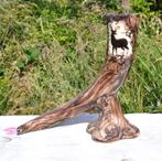 vase corne sur pied faiencerie de jemappes, Antiquités & Art, Antiquités | Céramique & Poterie, Enlèvement ou Envoi