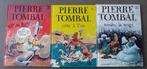 Lot 3 BD cartonnées "Pierre Tombal" - Tomes 3, 6 et 16, Ophalen of Verzenden, Gelezen
