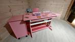 Kinderbureau/tekentafel + stoeltje, Ophalen, Zo goed als nieuw