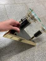 Massive wandspots verstelbaar goud zwart, Huis en Inrichting, Ophalen, Zo goed als nieuw, Glas