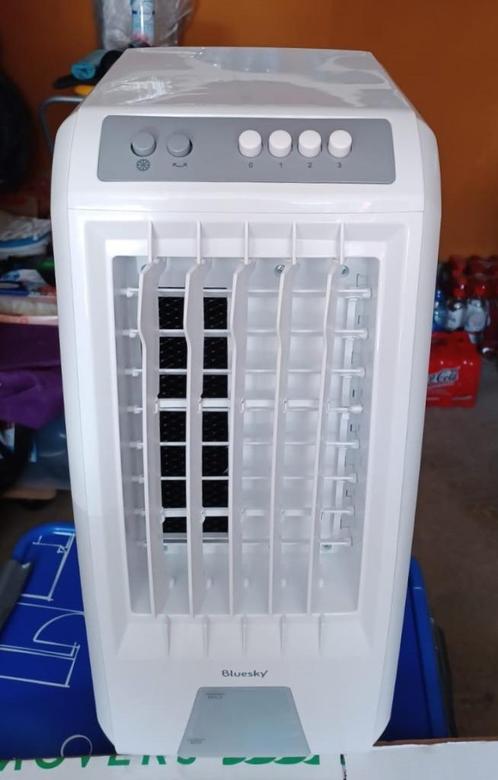 Mobiele 4 -in 1 Luchtkoeler-Ventilator Bluesky BAC60-21, Elektronische apparatuur, Airco's, Zo goed als nieuw, Minder dan 60 m³