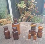 Set flesjes, Ophalen