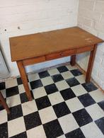 Antiek keuken tafel met schuif, Huis en Inrichting, Ophalen, Zo goed als nieuw